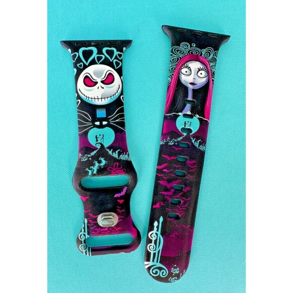The Nightmare Before Christmas Apple Watch Band NEW 38/40/41mm Disney - Picture 2 of 4